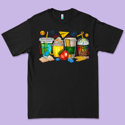 Teacher Coffee Cups Tbw Premium Tee Designed By Texasbilliewilder