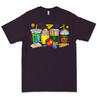 Plum teacher coffee cups tbw Premium Tee - texasbilliewilder