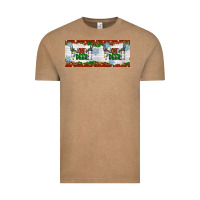 Vintage Coffee oh deer christmas Vintage Tee - Artiststas