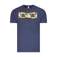 Vintage Denim oh deer christmas Vintage Tee - Artiststas