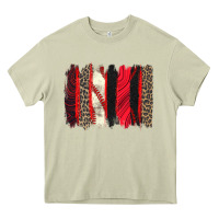 Mossy baseball brushstroke Heavy Core Tee - Zillion Design Studio