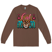 Chestnut Western Cat Mom Long Sleeve Tee - LillyAllenDesigns
