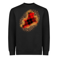 Black christmas patch Heavyweight Sweatshirt - JahusDesignShop