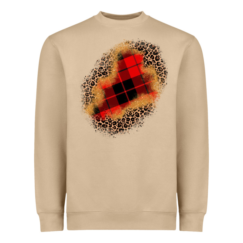 Christmas Patch Heavyweight Sweatshirt by JahusDesignShop | Teevron