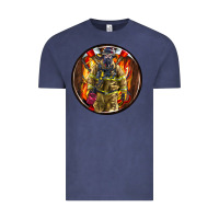 Vintage Denim firefighter coasters Vintage Tee - AdoDesignShop