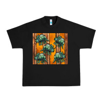Black dinosaur triceratops Urban Heavy Tee - Artiststas
