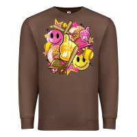 Chestnut retro softball Premium Sweatshirt - Artiststas