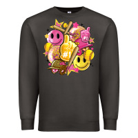 Smoke retro softball Premium Sweatshirt - Artiststas
