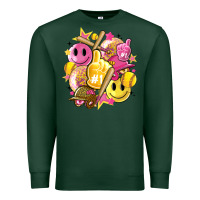 Retro Softball Premium Sweatshirt | Teevron