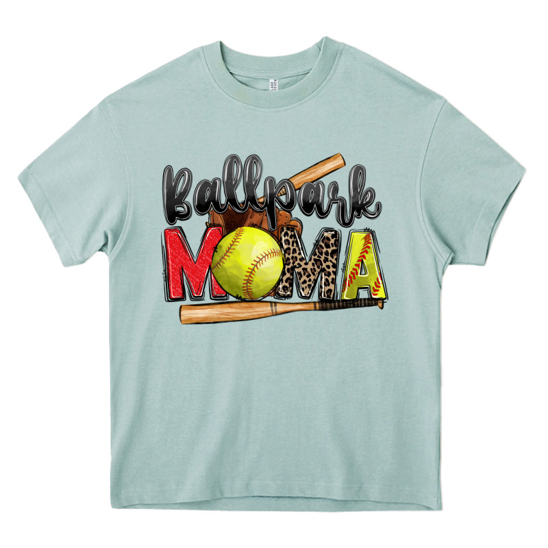 Ballpark Mama Softball Heavy Core Tee by Zillion Design Studio | Teevron