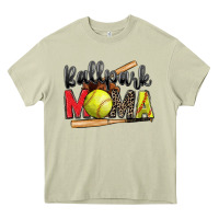 Mossy ballpark mama softball Heavy Core Tee - Zillion Design Studio