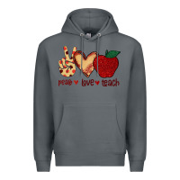 Rock Peace Love Teach Premium Hoodie - Bettercallsaul