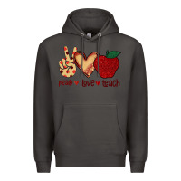 Smoke Peace Love Teach Premium Hoodie - Bettercallsaul