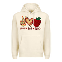 Tofu Peace Love Teach Premium Hoodie - Bettercallsaul