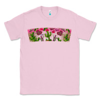 Bubblegum Pink Stuck On You Classic Tee - CowhideDigitalArt