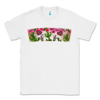 White Stuck On You Classic Tee - CowhideDigitalArt