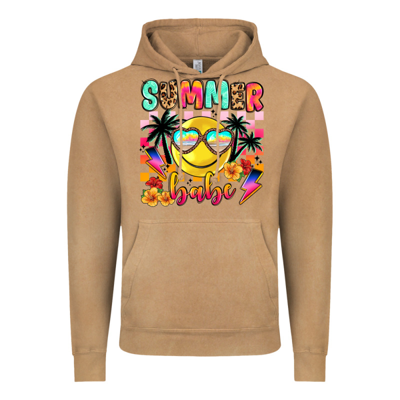 Summer Babe Vintage Hoodie by JahusDesignShop | Teevron