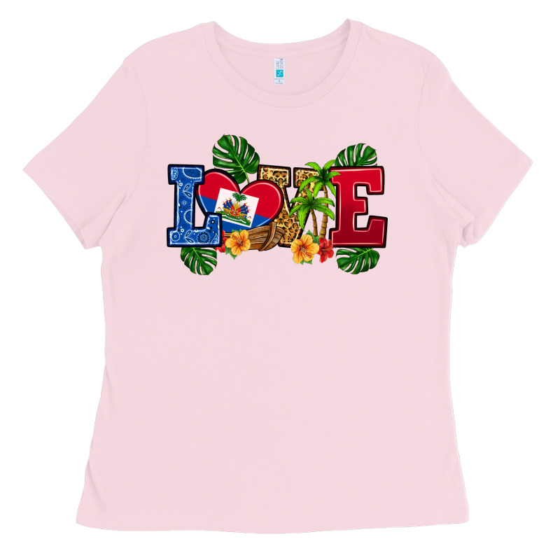 Love Haitian Republic Ladies Tee by RanaPortraitStore | Teevron