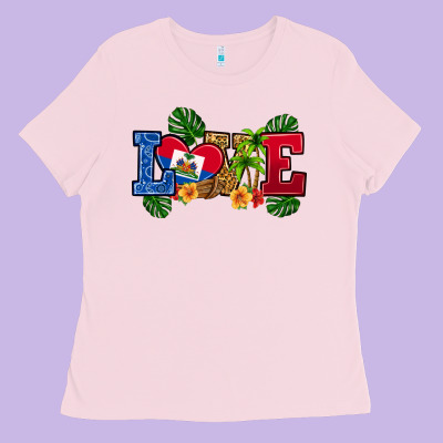 Ladies Tee love haitian republic