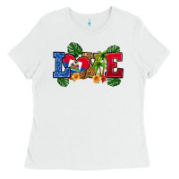 White love haitian republic Ladies Tee - RanaPortraitStore