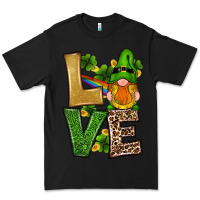 Black st patricks day gnomes shamrock love Premium Tee - RanaPortraitStore