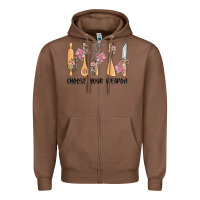 Chestnut choose your weapon Zipper Hoodie - MaliasSmallBusiness