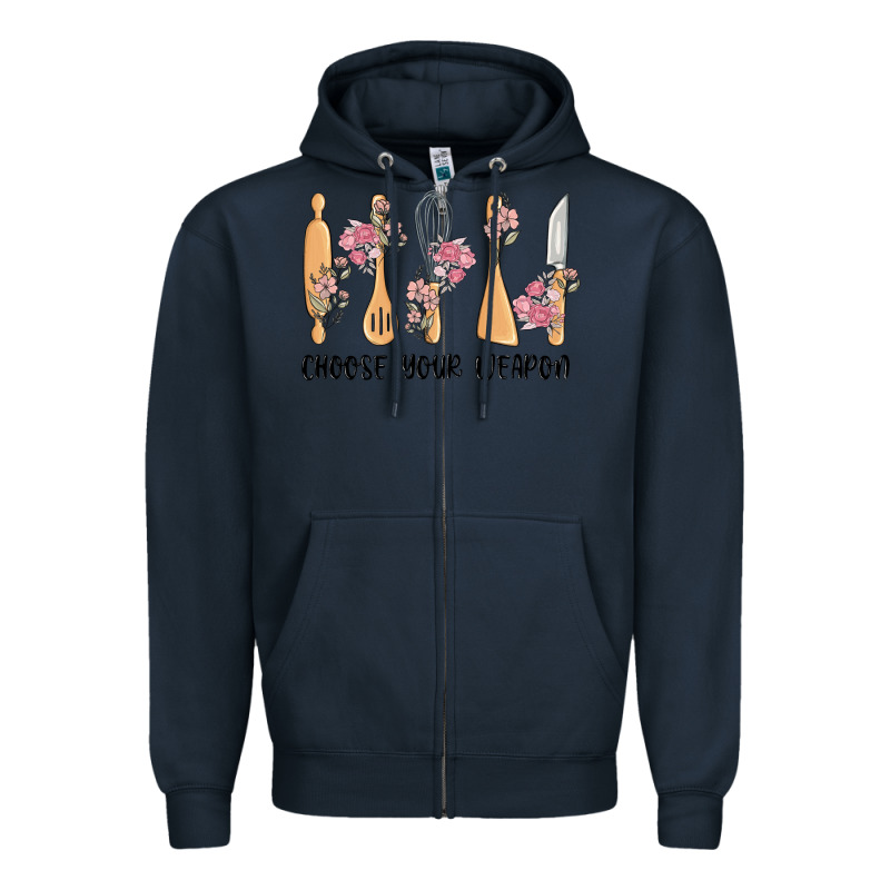 Choose Your Weapon Zipper Hoodie by MaliasSmallBusiness | Teevron