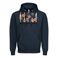 Navy choose your weapon Zipper Hoodie - MaliasSmallBusiness