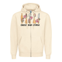 Sandshell choose your weapon Zipper Hoodie - MaliasSmallBusiness