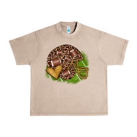 French Oak american football helmet Urban Heavy Tee - JahusDesignShop