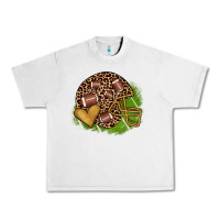 Lunar Rock american football helmet Urban Heavy Tee - JahusDesignShop
