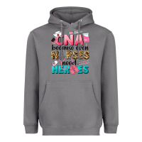 Storm Western CNA Because Nurses Need Heroes Heavyweight Hoodie - LillyAllenDesigns