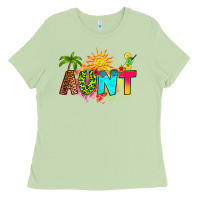 Matcha summer aunt Ladies Tee - RanaPortraitStore