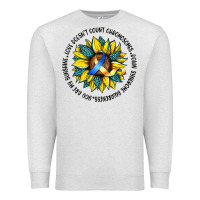 Oatmeal Heather down syndrome Premium Sweatshirt - Artiststas