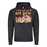 Vintage Black his mercies are new every morning lamentations 3 2 Vintage Hoodie - JahusDesignShop