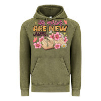 Vintage Olive his mercies are new every morning lamentations 3 2 Vintage Hoodie - JahusDesignShop