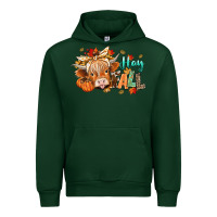 Forest Green hay fall Urban Hoodie - CowGirlArtShop