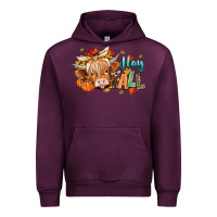 Mauve Wine hay fall Urban Hoodie - CowGirlArtShop
