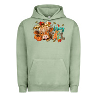Pigment Oil Green hay fall Urban Hoodie - CowGirlArtShop