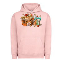 Pigment Salmon hay fall Urban Hoodie - CowGirlArtShop