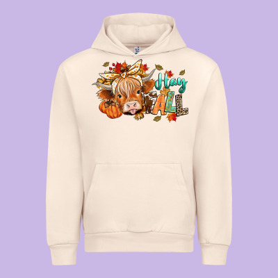 Hay Fall Urban Hoodie Designed By Cowgirlartshop