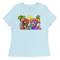 Baby Blue respiratory therapist summer Ladies Tee - RanaPortraitStore