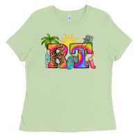Matcha respiratory therapist summer Ladies Tee - RanaPortraitStore