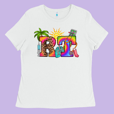 Ladies Tee respiratory therapist summer
