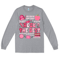 Heather Grey rock the best Long Sleeve Tee - JahusDesignShop