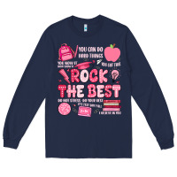 Navy rock the best Long Sleeve Tee - JahusDesignShop