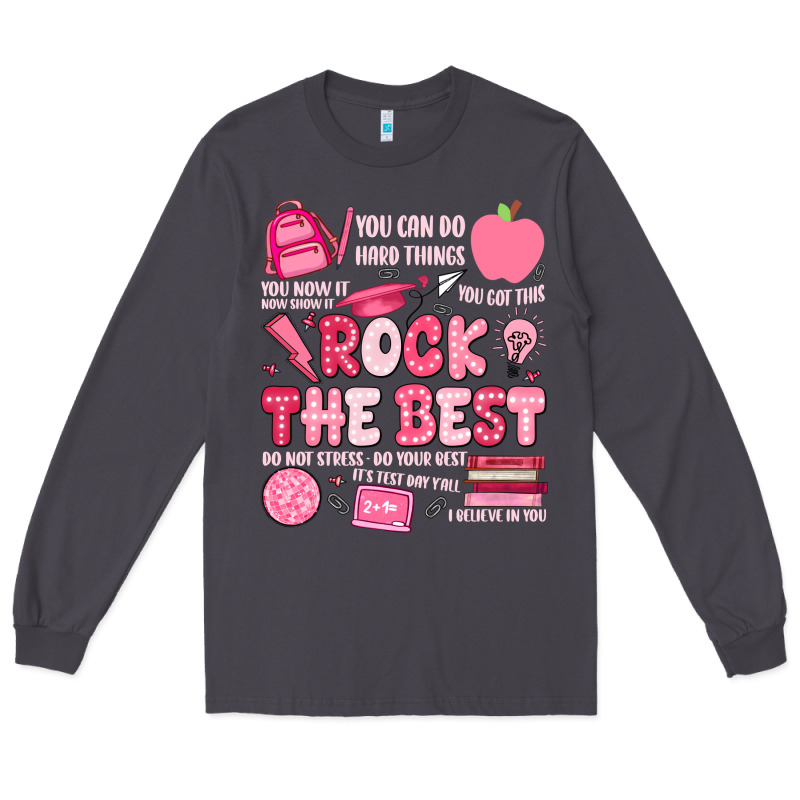 Rock The Best Long Sleeve Tee by JahusDesignShop | Teevron