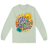 Matcha Here comes the sun Long Sleeve Tee - NancyCooperArtShop