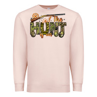 Pale Pink the hunt is on Premium Sweatshirt - Artiststas