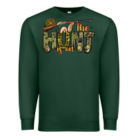 Sports Green the hunt is on Premium Sweatshirt - Artiststas